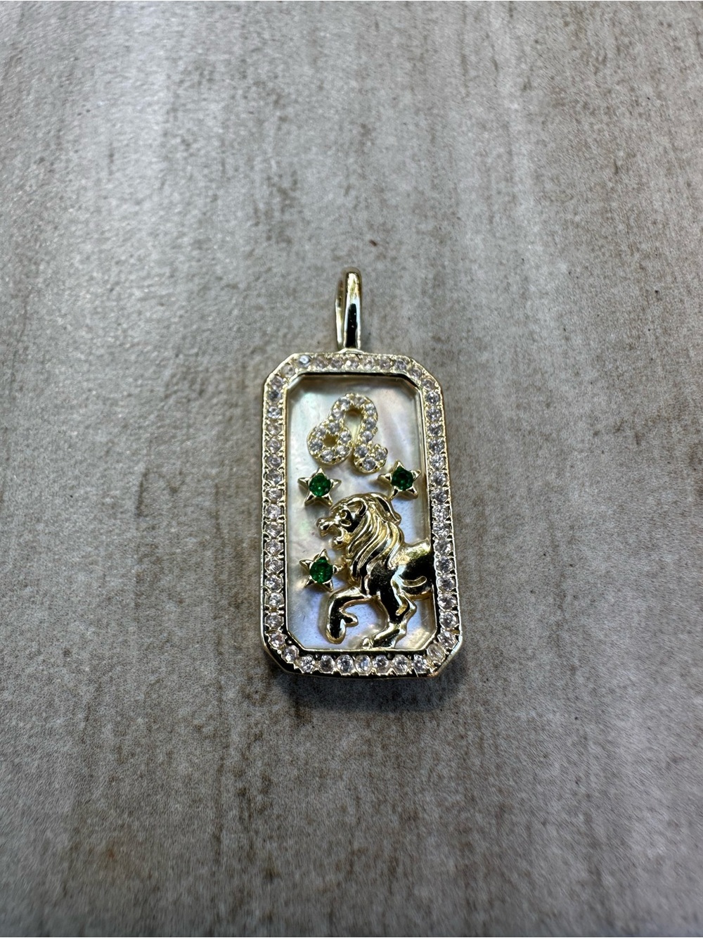 Leo zodiac Melinda Maria necklace pendant